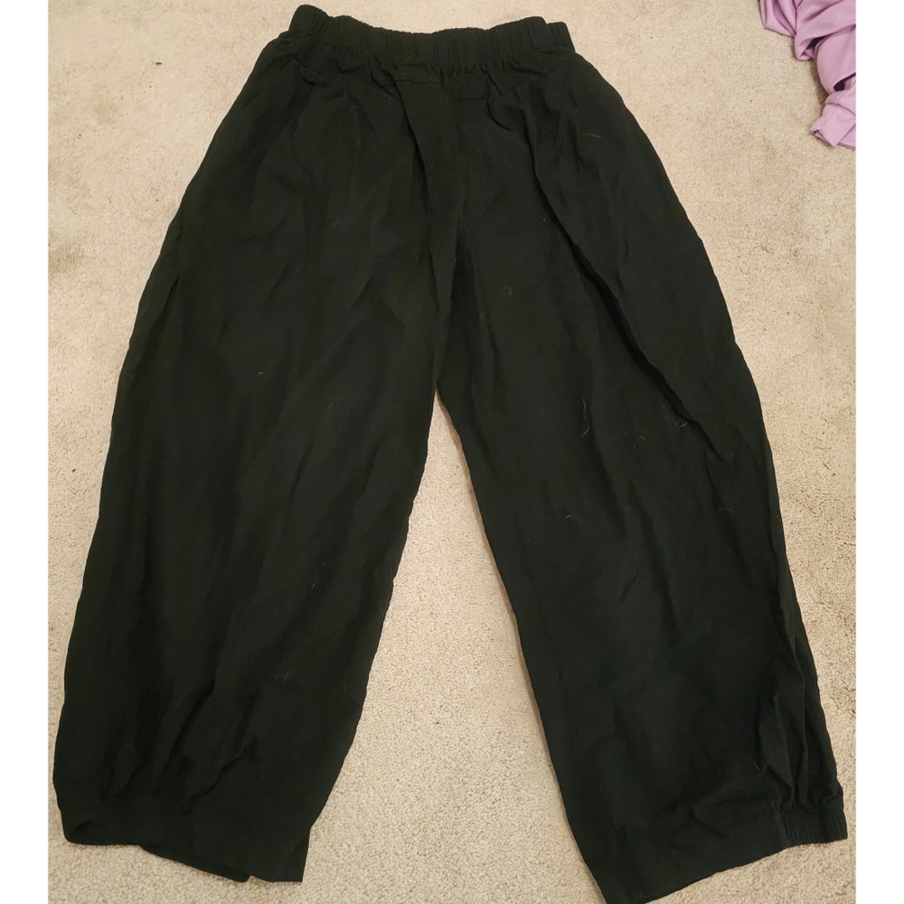 Flowy Black Trousers